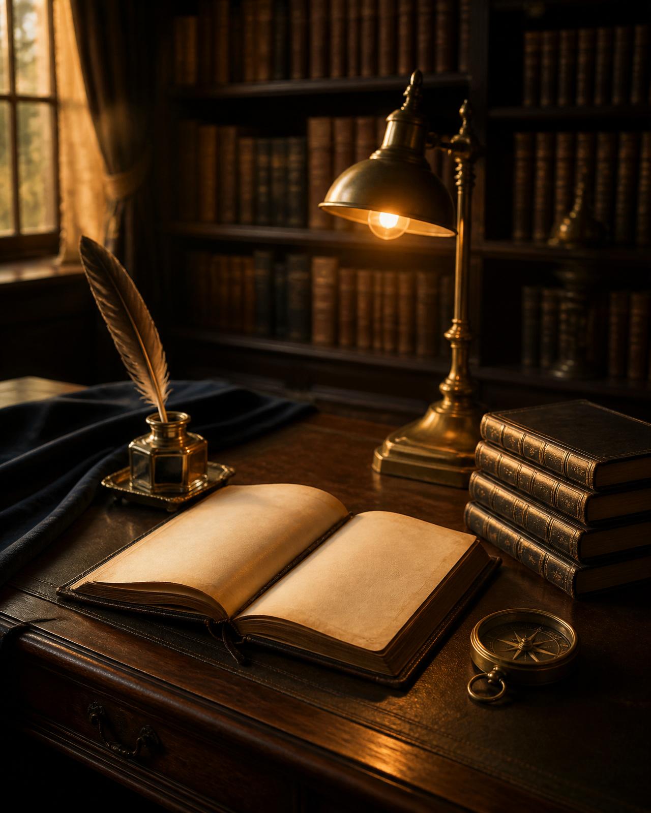 Escrivaninha clássica da Editora HOS